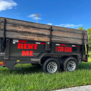 Dumpster| Dump Trailer| Trailer Rental Contract Forms