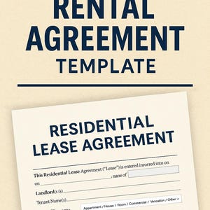 Professional Rental Property Contract - Apartment Rental Contract - Condo Rental Contract - Home Rental Contract