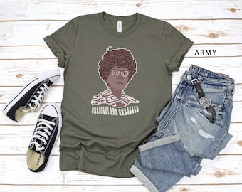 Shirley Chisholm Unbought and Unbossed Shirt, Women's History, Women's Rights, Civil Rights, Feminist Shirt, History, Famous Quote Shirt