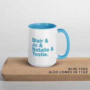 The Facts of Life Mug, Retro TV Mug, 11oz Mug, 15oz Mug, 1980s TV, Classic Sitcom, Pop Culture Mug, Blair Jo Natalie Tootie, Retro TV Lovers