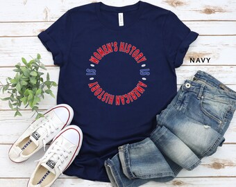 Frauengeschichte ist amerikanisches Geschichtsshirt, Frauengeschichtsmonat, Geschichtsshirt, Lehrergeschenk, Geschichtslehrer, Geschichtsgeschenk, Unisex-Shirt