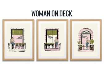 Woman on Deck