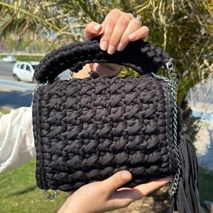 Women Bag,Luxury Women Bag,Hand Crafdet Bag,Gift Bag,Shoulder Bag,Handmade Bage,Knıtted Bag,Gift image 5