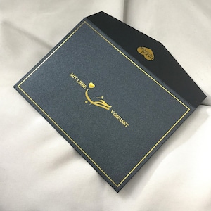 Hubb Liebe umschlag Kuvert mit goldprägung edel muslimischer umschlag message arabisch