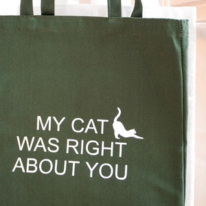Cat Tote Bag, Cat Owner Gift, Cat Lover Gift, Cute Tote Bag, Tote Bag, Funny Gift, Christmas Gift, Gift Ideas, Tote Bag Gift, Friend Gift