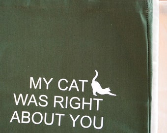 Cat Tote Bag, Cat Owner Gift, Cat Lover Gift, Cute Tote Bag, Tote Bag, Funny Gift, Christmas Gift, Gift Ideas, Tote Bag Gift, Friend Gift