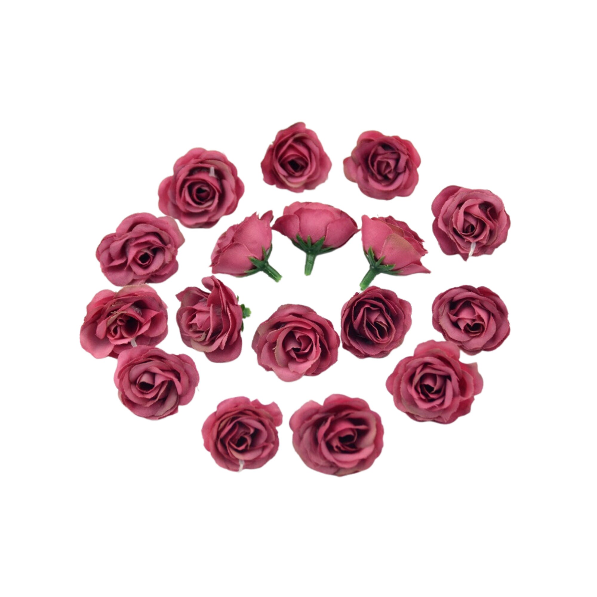 50/100 Pcs. Small Artificial Flowers Roses for DIY Etsy