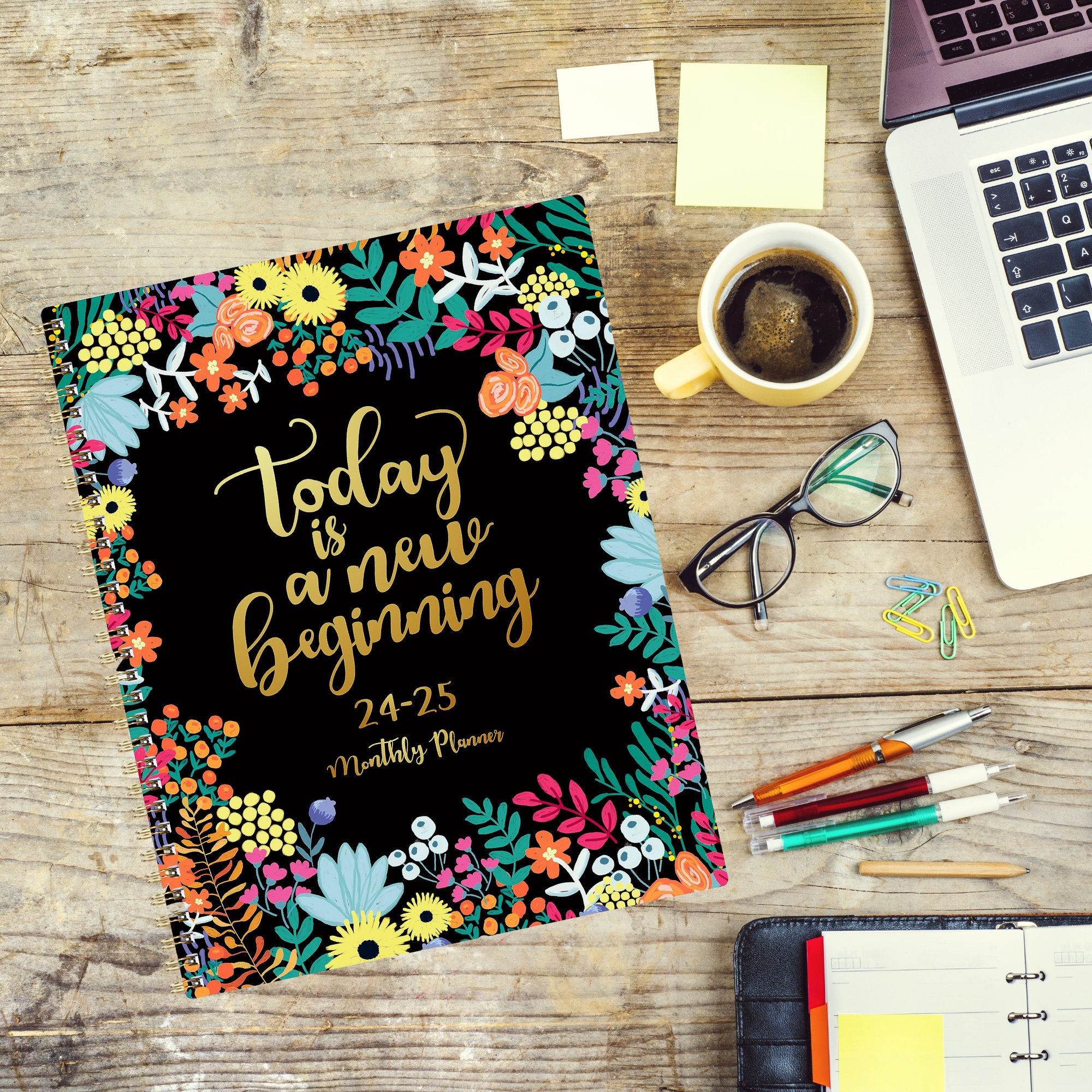 2 Year Monthly Planner 20242025 Jan 2024 Dec Etsy