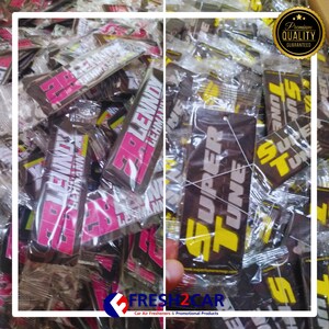 May include: A collection of car air fresheners in clear plastic packaging. Some feature the text "39 LENNDY LEHMAN" in pink and white on a brown background. Others say "SUPER TUNE" in yellow and white.