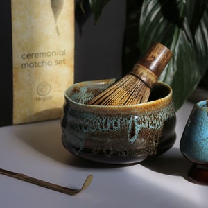 Matcha Starter Kit With Bamboo Whisk & Bowl - Ceremonial Grade Set For Traditional Tea Making - View #11