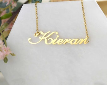 925 Sterling Silver Personalized Name Necklace, Gold Name Necklace, Customized Name jewelry, Birthday Gift for her, Name Necklace for her