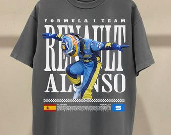 Fernando Alonso shirt, Renault Alonso 5, Formula 1