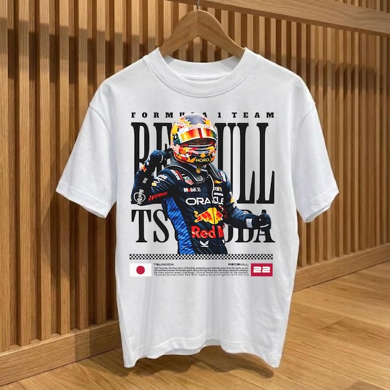 角田裕毅 T シャツ、Redbull Tsunoda 22、F1 - Etsy 日本