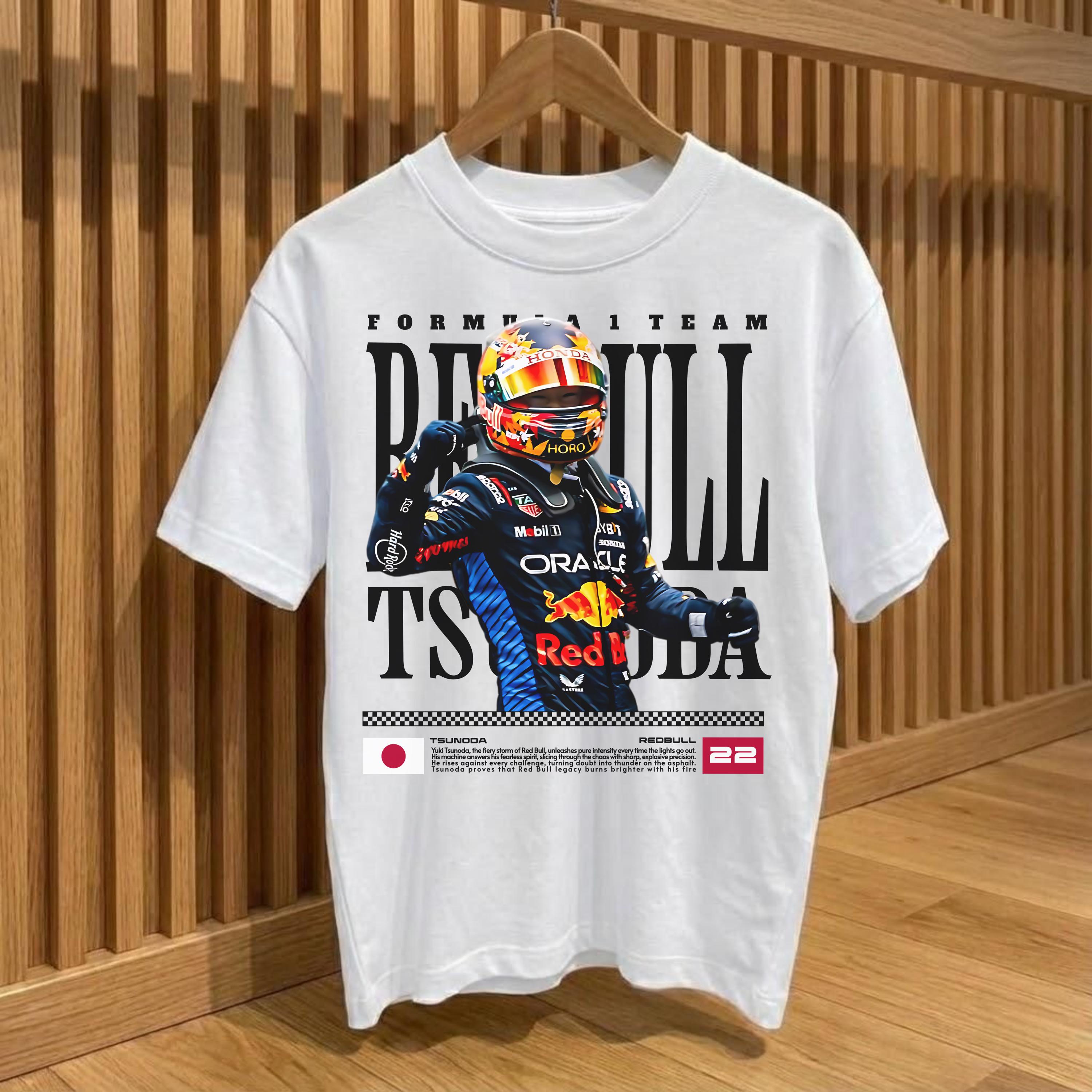 角田裕毅 T シャツ、Redbull Tsunoda 22、F1 - Etsy 日本