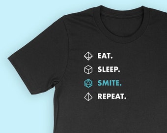 Paladin Smite DnD Shirt, Dungeons and Dragons Shirt, D20 Dice Shirt, Dungeons and Dragons Christmas, DnD Gift, RPG Shirt