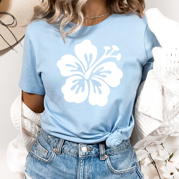 Hibiscus Shirt, Hawaii Shirt, Aloha Shirt, Flower Shirt, Hibiscus Flower Shirt, Hawaiian Shirt, Beach Shirt, Tropical Shirt, Vacation Shirt