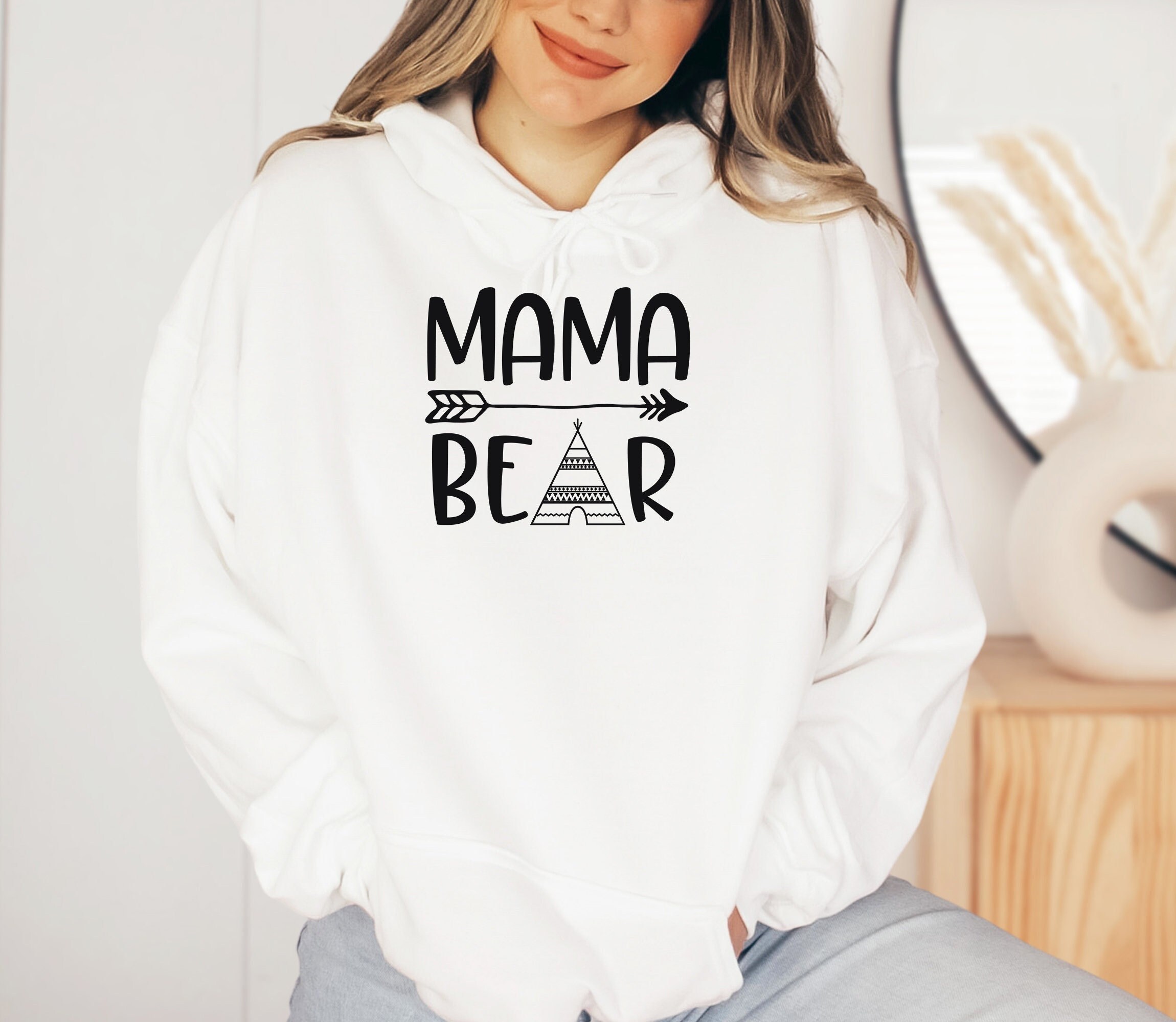 mama bear camo sweatshirt
