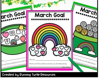 St. Patrick's Day Classroom Behavior Incentive Charts (Digital Download)