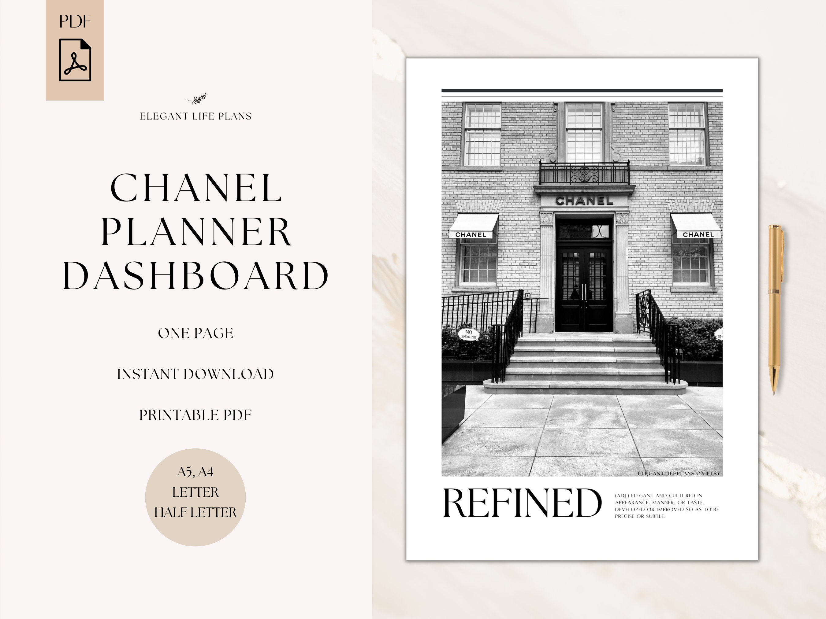 Chanel Planner 