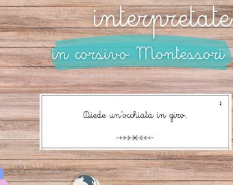 Montessori Interpreted Readings | Printable PDF Readings