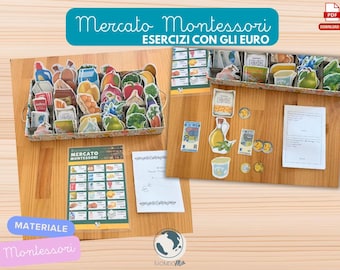 Montessori Market - Exercises with Euros
