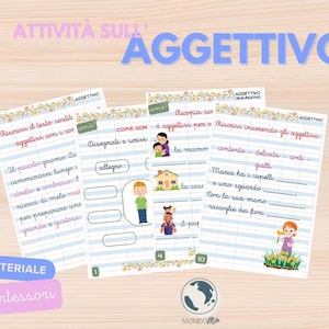 Montessori Activities on Adjective