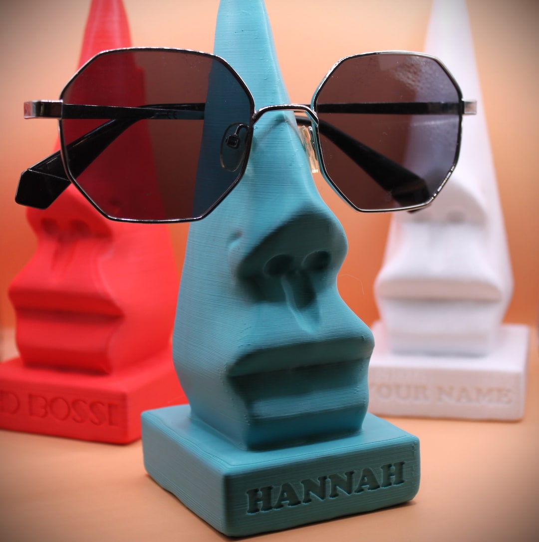 Customized 3D Printed Glasses Holder, Personalized 3D Printed Glasses
