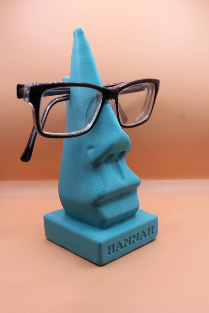 Customized 3D Printed Glasses Holder, Personalized 3D Printed Glasses
