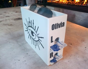 Kontaktlinsenbehälter, Kontaktlinsenaufbewahrung, acuvue oasys tageslinsen zubehör, , Kontaktlinsen Box, contact lens dispenser
