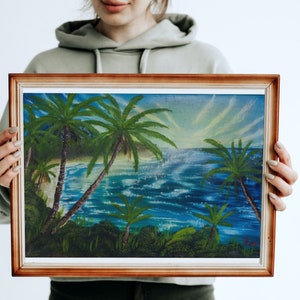 tropische Bucht - Bring the Beauty of Bay Landscapes to Your Walls: Seaside Art Prints and Scenery Paintings