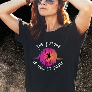 Glow In The Dark Tee -Shirt- Custom Image