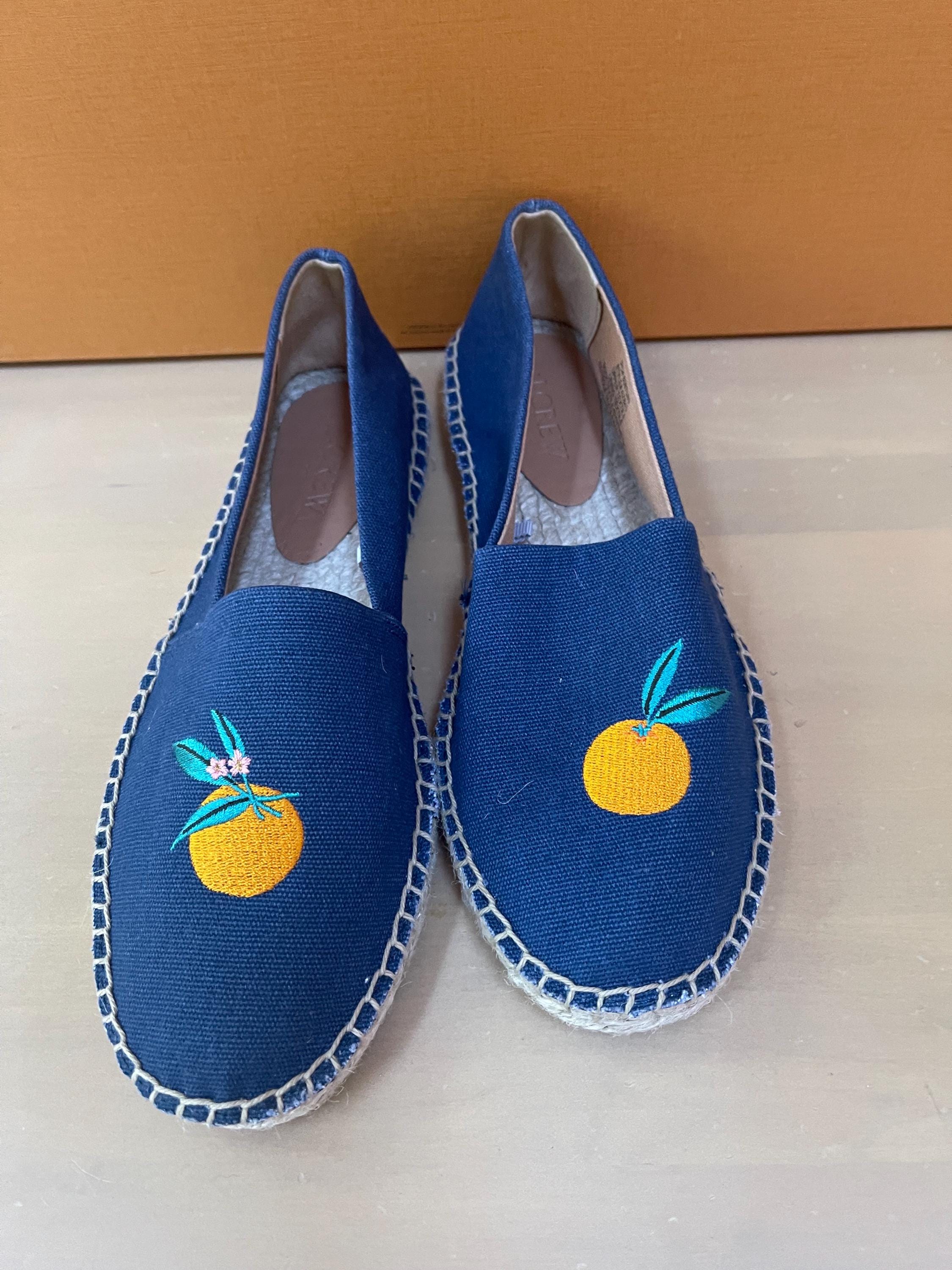 Orange Espadrille - Etsy display picture 1