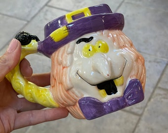 Vintage Halloween Witch Mug