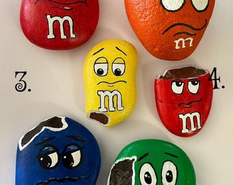 Hand-Painted Kindness Rocks: Inspirational Art Stones