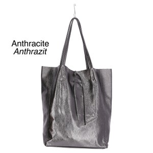 Anthracite Shopper Bag