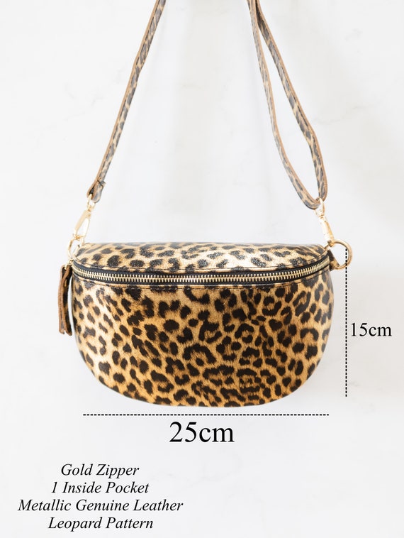 Leopard Sling Bag | Jaded London | Clothing
