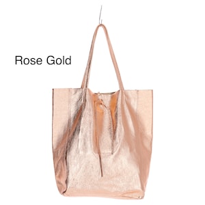 Rose Gold Tote Bag