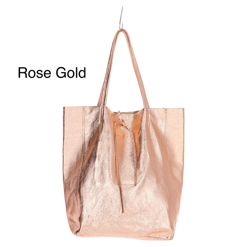 Rose Gold Tote Bag
