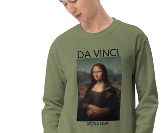 Da Vinci Mona Lisa Sweatshirt | Artsy Renaissance Clothing