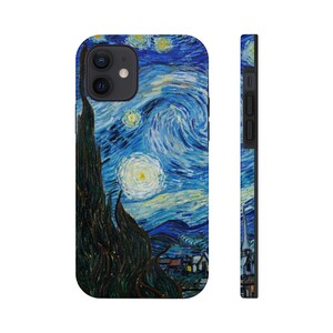 Van Gogh Starry Night Phone Case, Artsy Phone Case, Aesthetic Art Gift, Famous Art Gift | Tough Phone Cases, Case-Mate