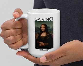 Mona Lisa Art Mug | Leonardo Da Vinci Famous Painting