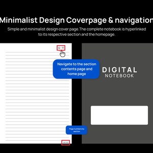 Digital Notebook for Remarkable Tablets | Remarkable 2 Templates ...