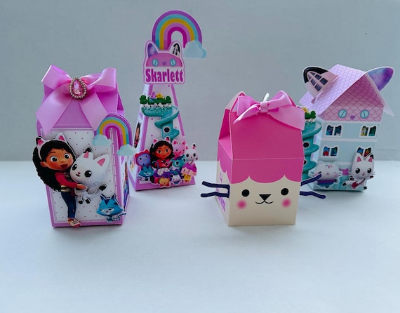 Gabby’s Dollhouse Party Favor Boxes  - Birthday Decoration - Kids Birthday  Supplies