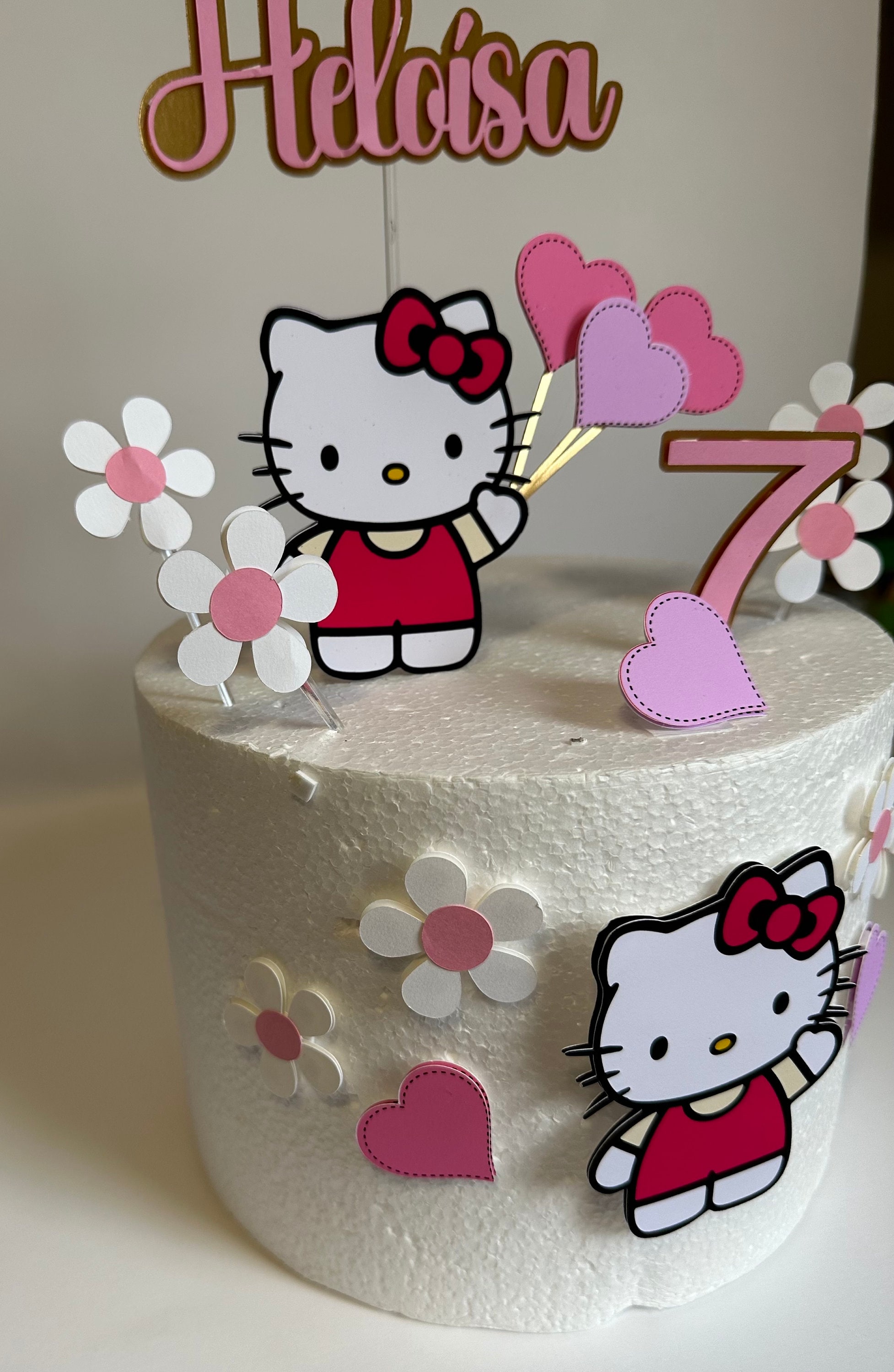 ハローキティ ケーキトッパー - ハローキティ バースデーケーキ