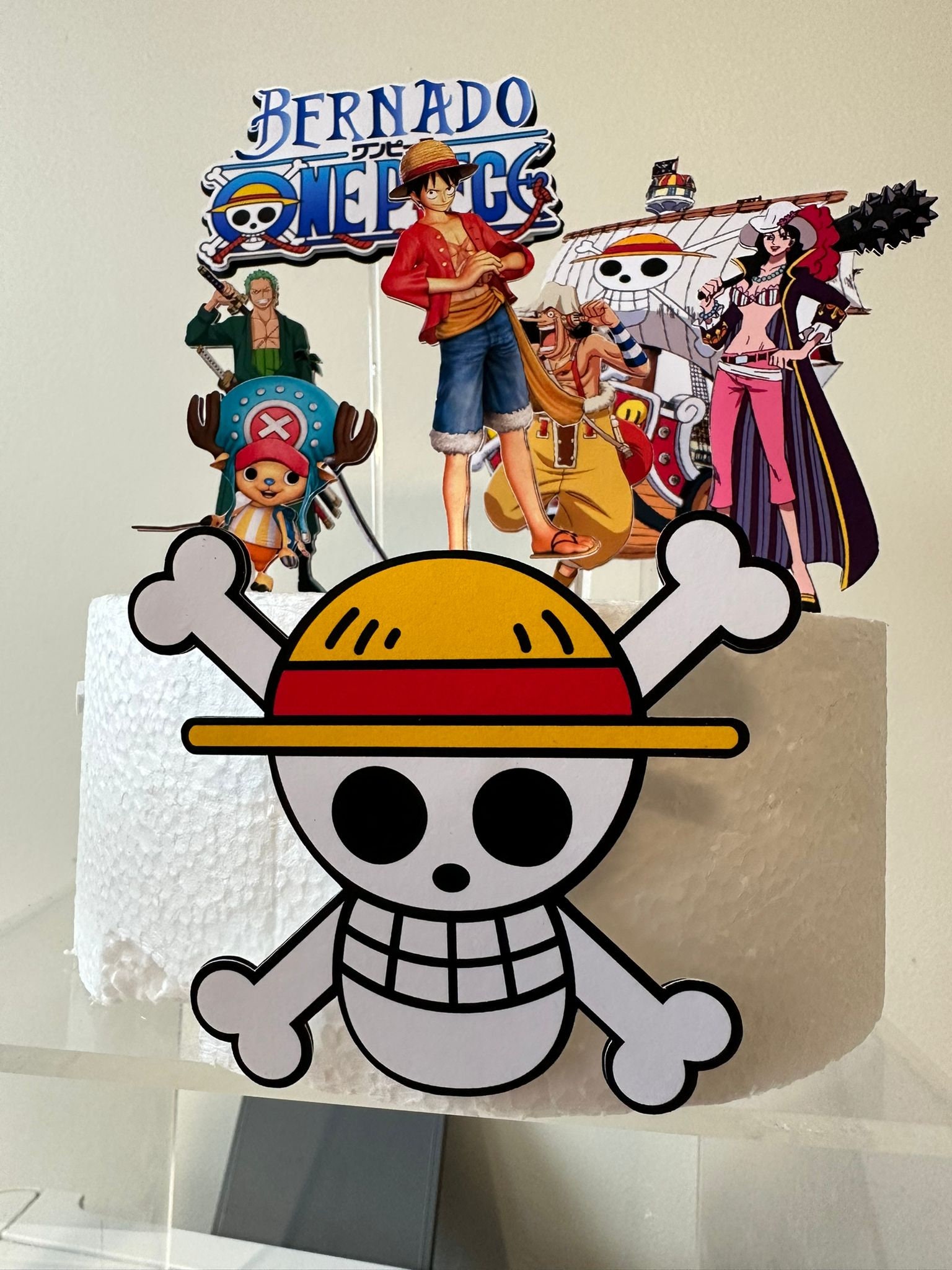 One Piece Cake Topper One Piece Birthday Cake Etsy Australia