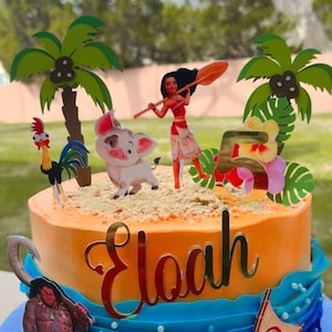 Moana Cake Topper - Moana Birthday - Moana Party