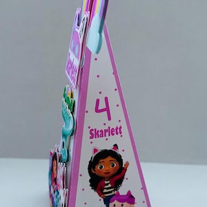 Gabby’s Dollhouse Party Favor Boxes - Birthday Decoration - Kids Birthday Supplies image 5