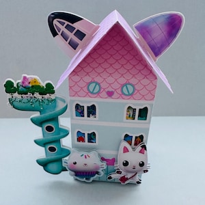 Gabby’s Dollhouse Party Favor Boxes - Birthday Decoration - Kids Birthday Supplies Gabby's Dollhouse