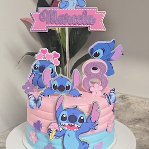 Stitch Cake Topper - Stitch Birthday - Stitch Party