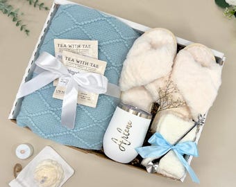 Personalized Birthday Gift Box, Birth Present for Women Best Friend , Sending Hugs Present Gift For Best Friend Bday Gift, Gift Box for Her